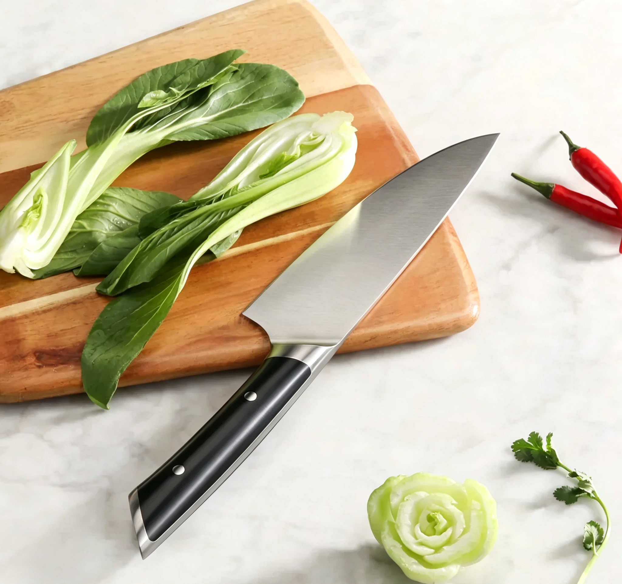 Couteau de chef 6 po – Acier allemand
