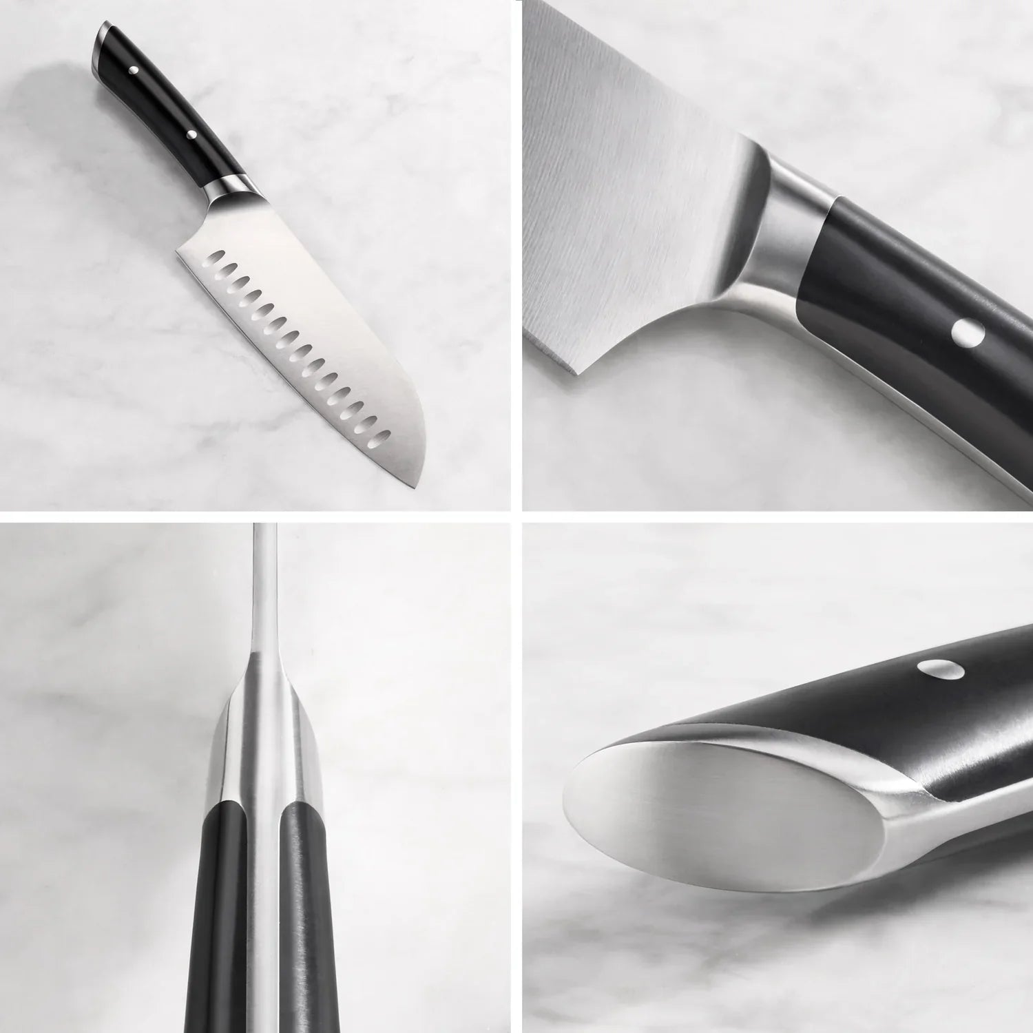 Couteau Santoku 7" - Acier allemand