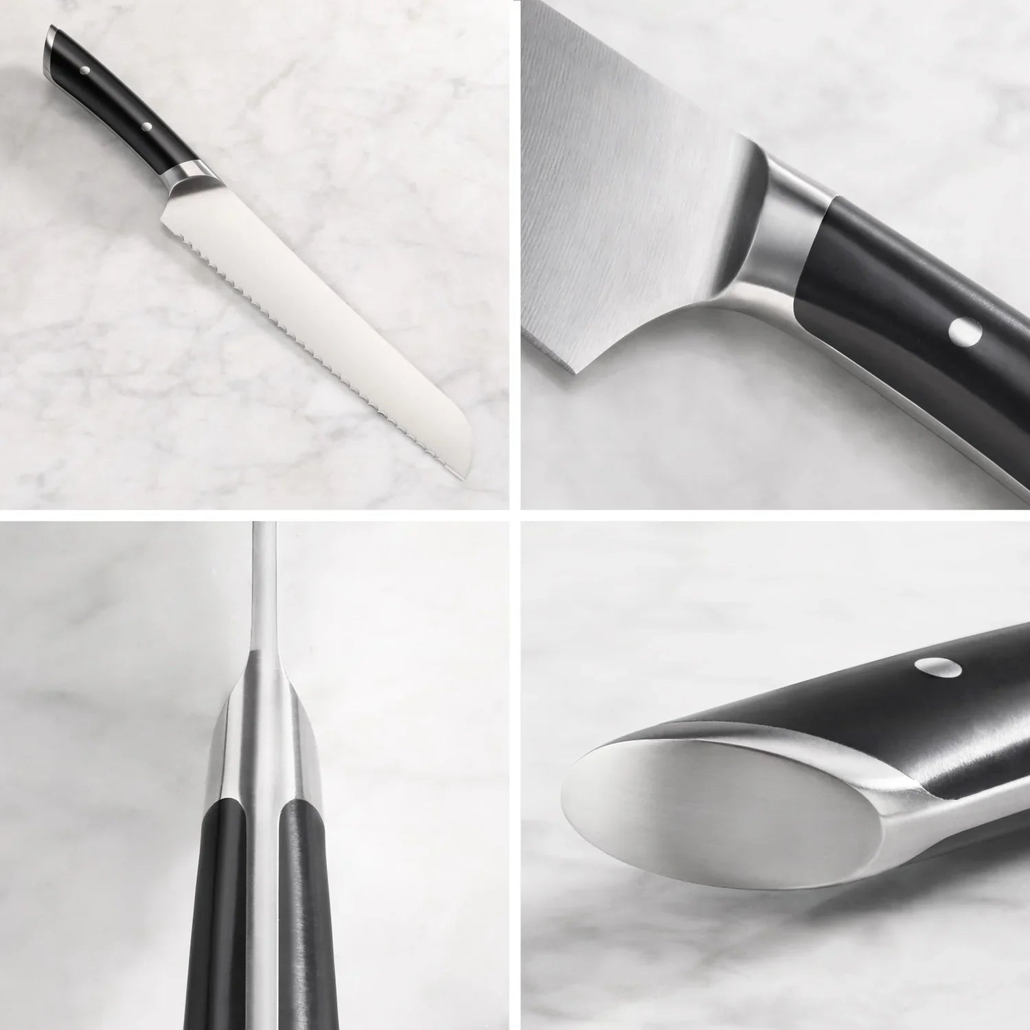 Couteau de chef à bascule 20 cm - Acier allemand