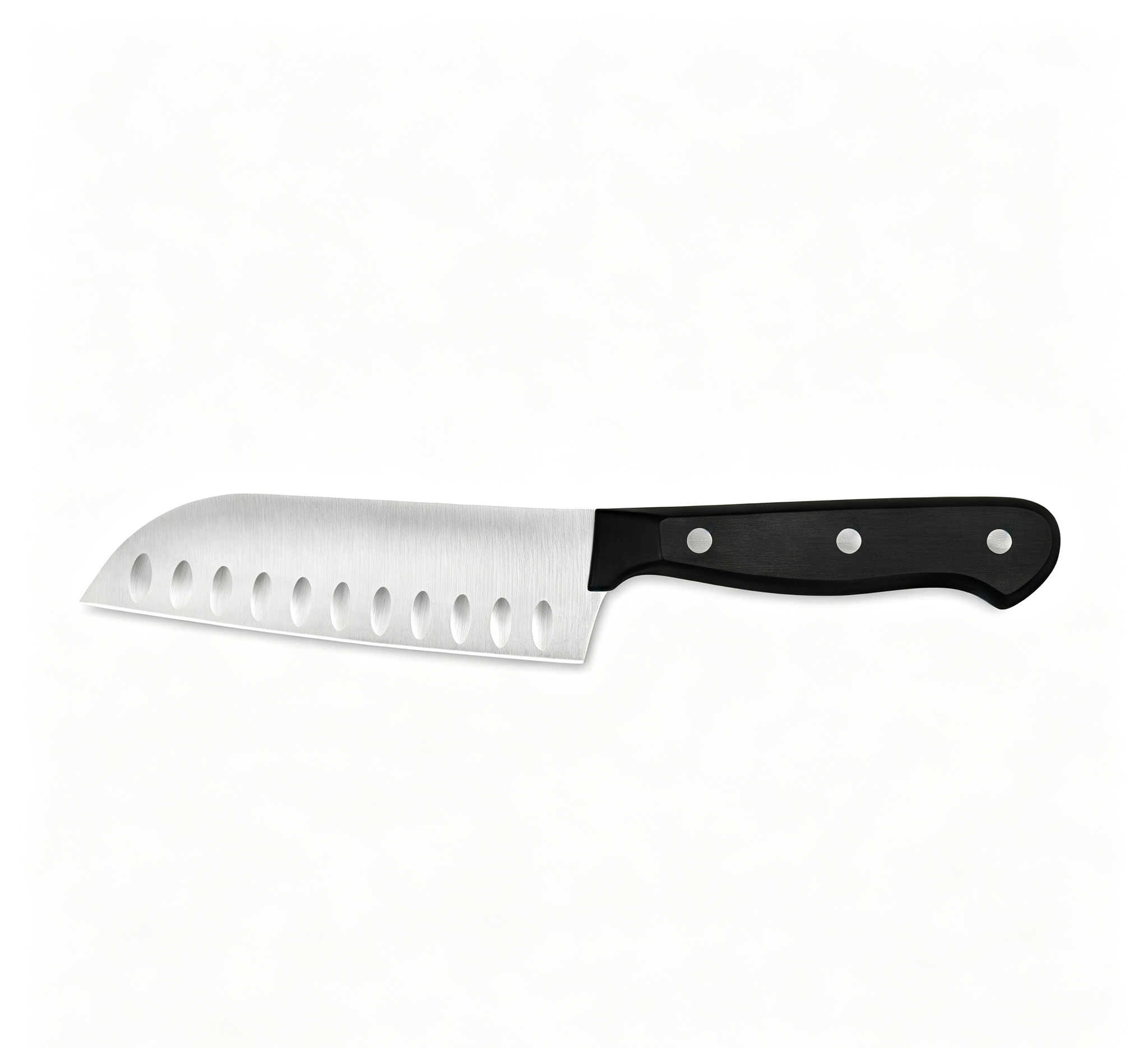 Couteau Santoku 5" à alvéoles - Acier découpé au laser