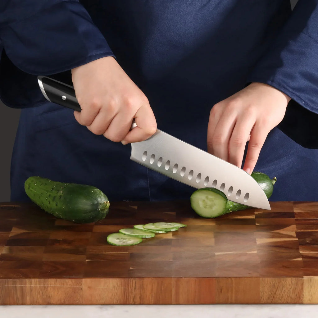 Couteau Santoku 7" - Acier allemand