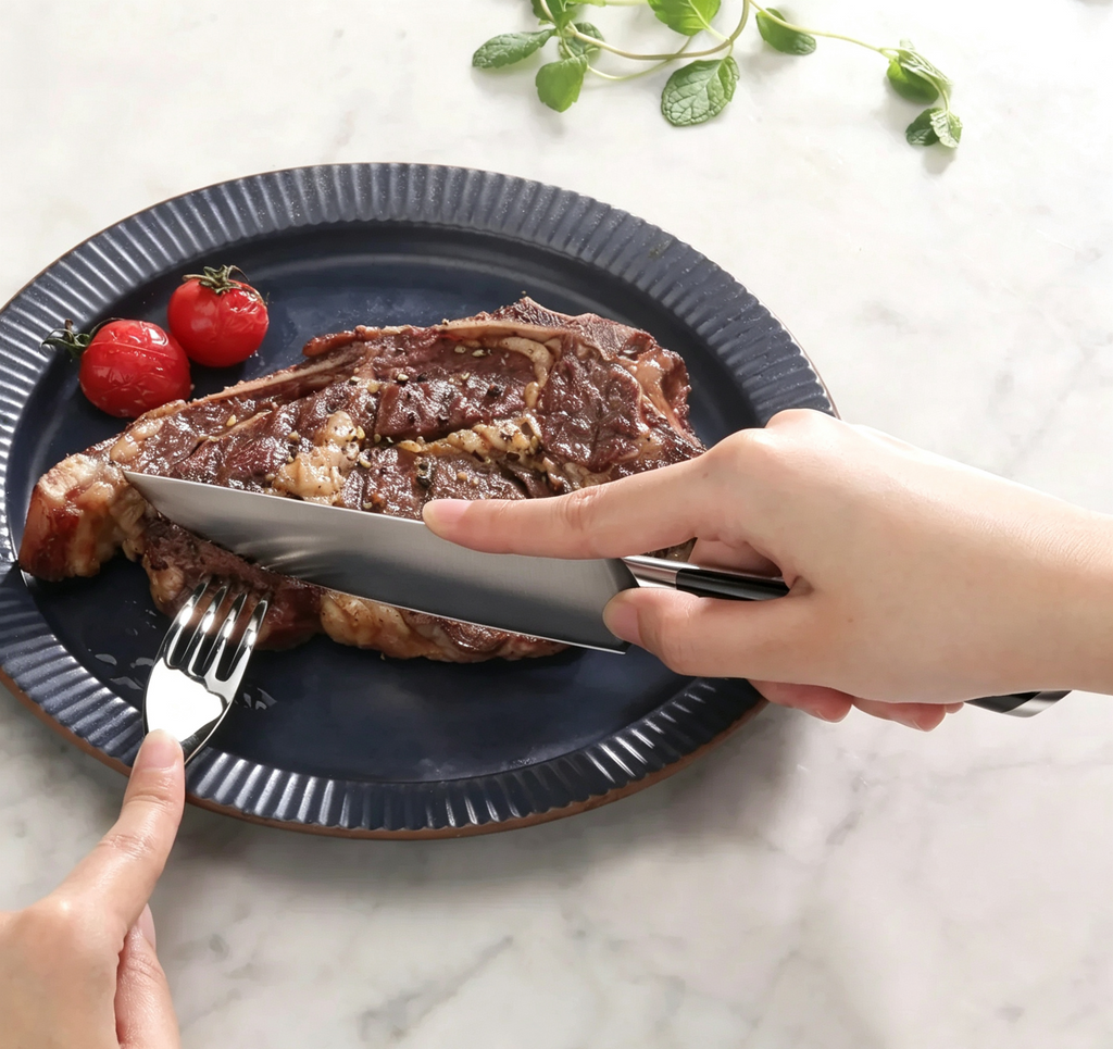 Ensemble de 4 couteaux à steak - Acier allemand